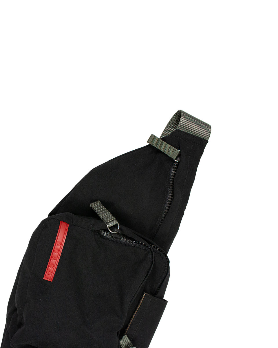 バッグ 90s PRADA SPORT NYLON WAIST BODY BAG Prada sports waist bag - Gem