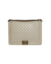 Load image into Gallery viewer, Chanel Large Boy Bag Beige