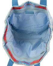 Load image into Gallery viewer, Chanel Sport Line Tote Bag Light Blue Inside