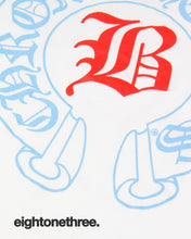 Load image into Gallery viewer, Chrome Hearts Bella Hadid Art Basel T-Shirt eight one three logo