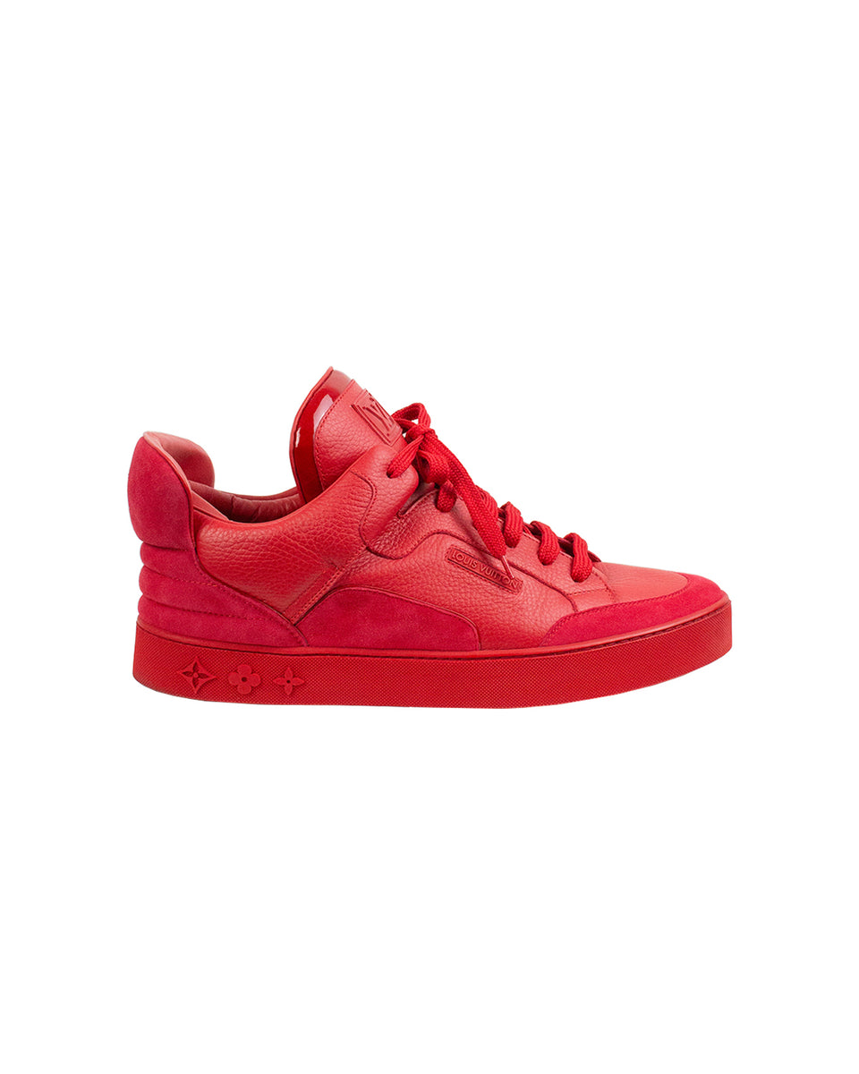 Sold at Auction: Kanye West x Louis Vuitton Don, Red, size US 8