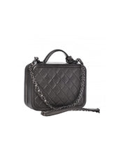 Load image into Gallery viewer, Chanel Caviar Quilted Filigree Vanity Case Back