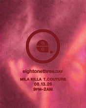 Load image into Gallery viewer, eightonethree. x alter ego