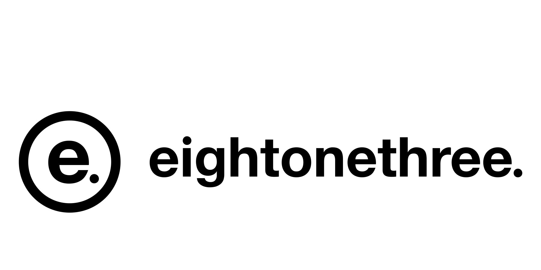 eightonethree. logo