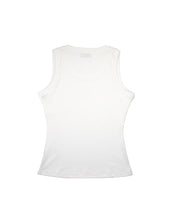 Load image into Gallery viewer, eightonethree womens tank top back white tampa