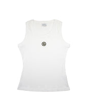 Load image into Gallery viewer, eightonethree womens tank top front white tampa