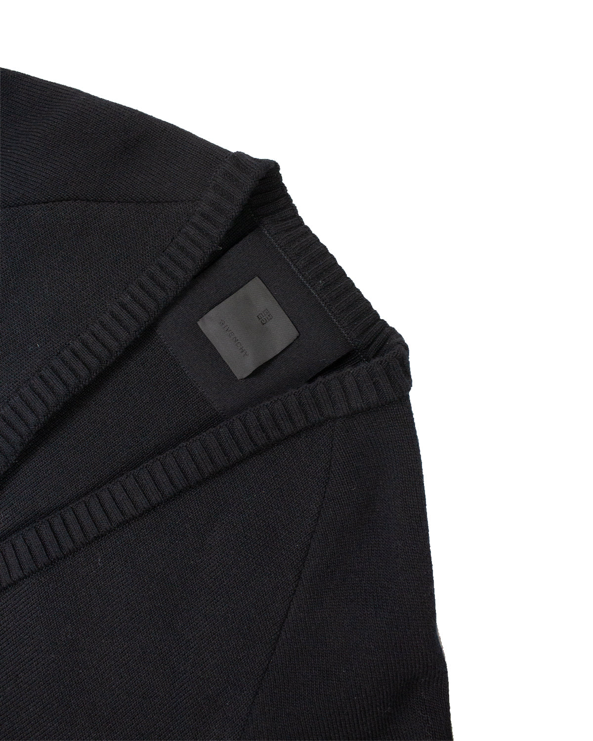Givenchy Black Wool Padlock Cardigan | Size XL – eightonethree.
