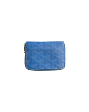 Load image into Gallery viewer, Goyard Matignon wallet coin purse paris blue zip back