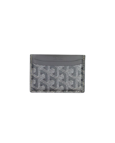 Goyard St Sulpice Card Holder Paris France Grey