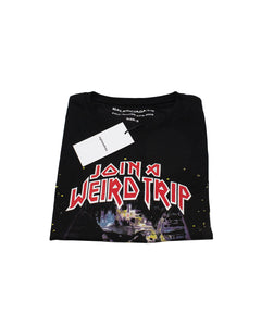Balenciaga Fall Winter 2013 Join A Weird Trip Black T Shirt Folded Size Small