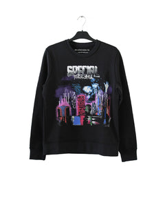 Balenciaga Fall Winter 2013 Black Special Presentation Sweater Front