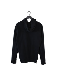 Balmain Black Zip Up Jacket Back
