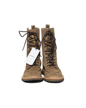 Load image into Gallery viewer, Balmain Fall/Winter 2011 Combat Boots Front 