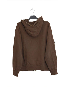 A Bathing Ape Swarovski Brown Zip Up Jacket Back