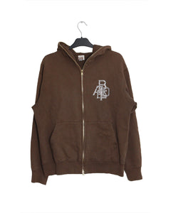 A Bathing Ape Bape Swarovski Brown Zip Up Jacket 