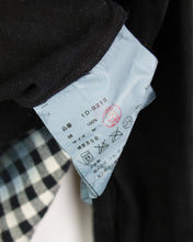Load image into Gallery viewer, Comme des Garçons Black Dyed Flannel Size Medium Wash Tag 