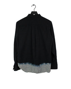 Comme des Garçons Black Dyed Flannel Size Medium Back