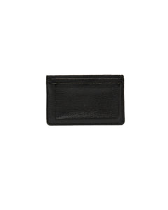 Chanel Black Leather Card Holder Back