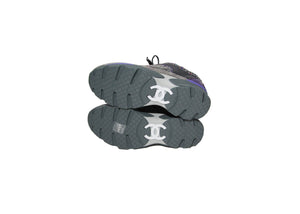 Chanel Women Purple Tweed Running Sneaker Bottom