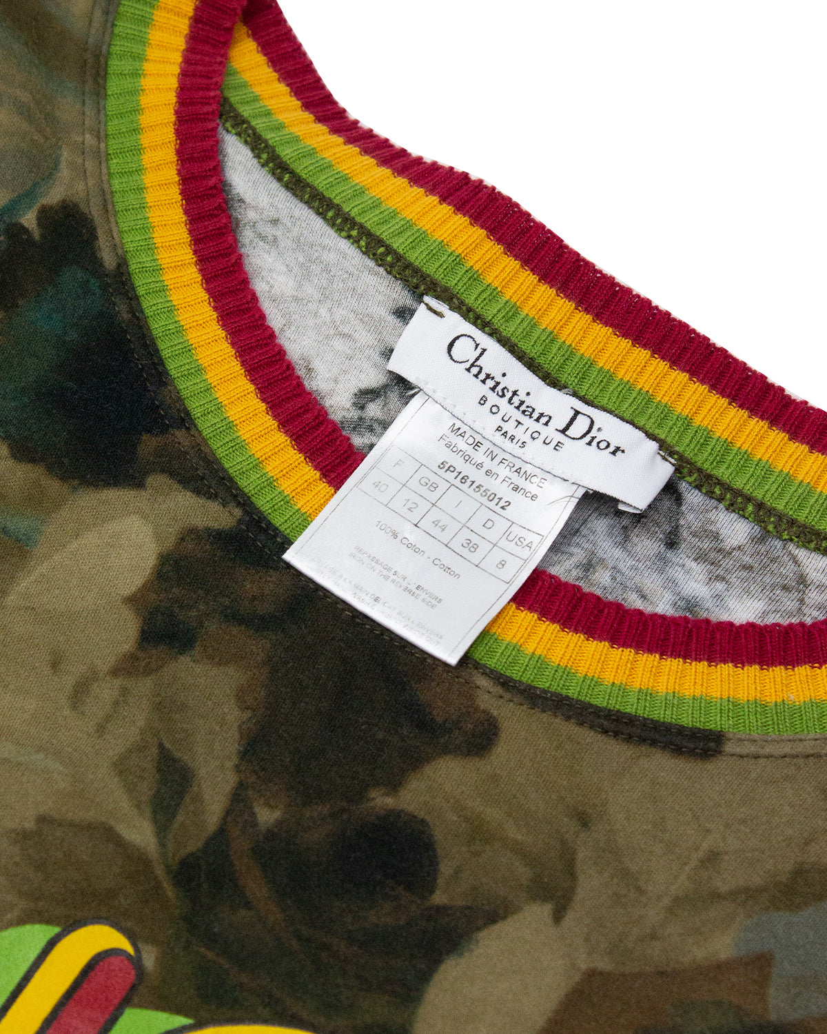 Christian Dior Rasta Mania Tank Top | Size 8 – eightonethree.
