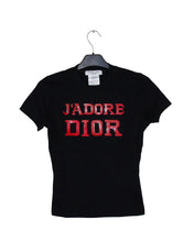 Load image into Gallery viewer, Vintage Dior Black J Adore T Shirt 