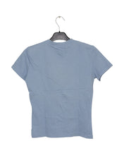 Load image into Gallery viewer, Vintage Dior J Adore Blue and Brown T Shirt Back