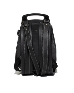 Dior Black Saddle Backpack by Kim Jones Back
