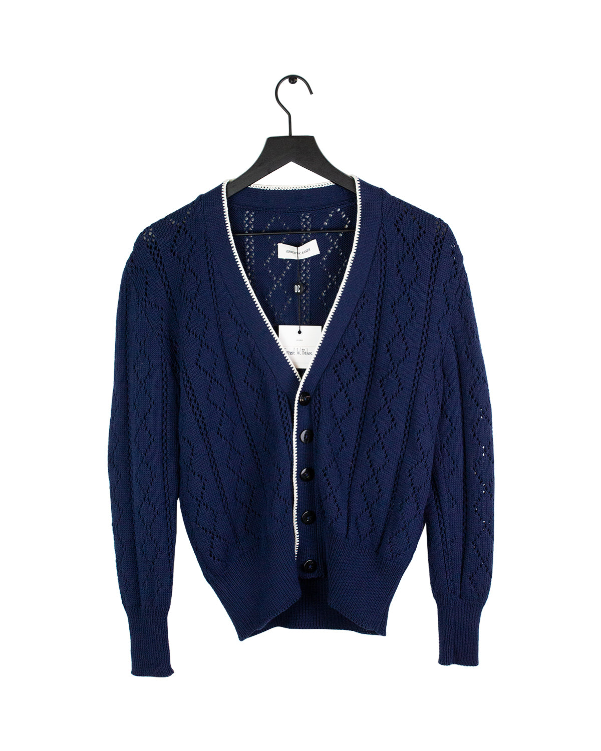Ernest W. Baker Navy Blue Cardigan