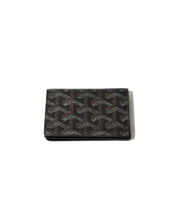 Load image into Gallery viewer, Goyard Black Bifold Card Holder Back