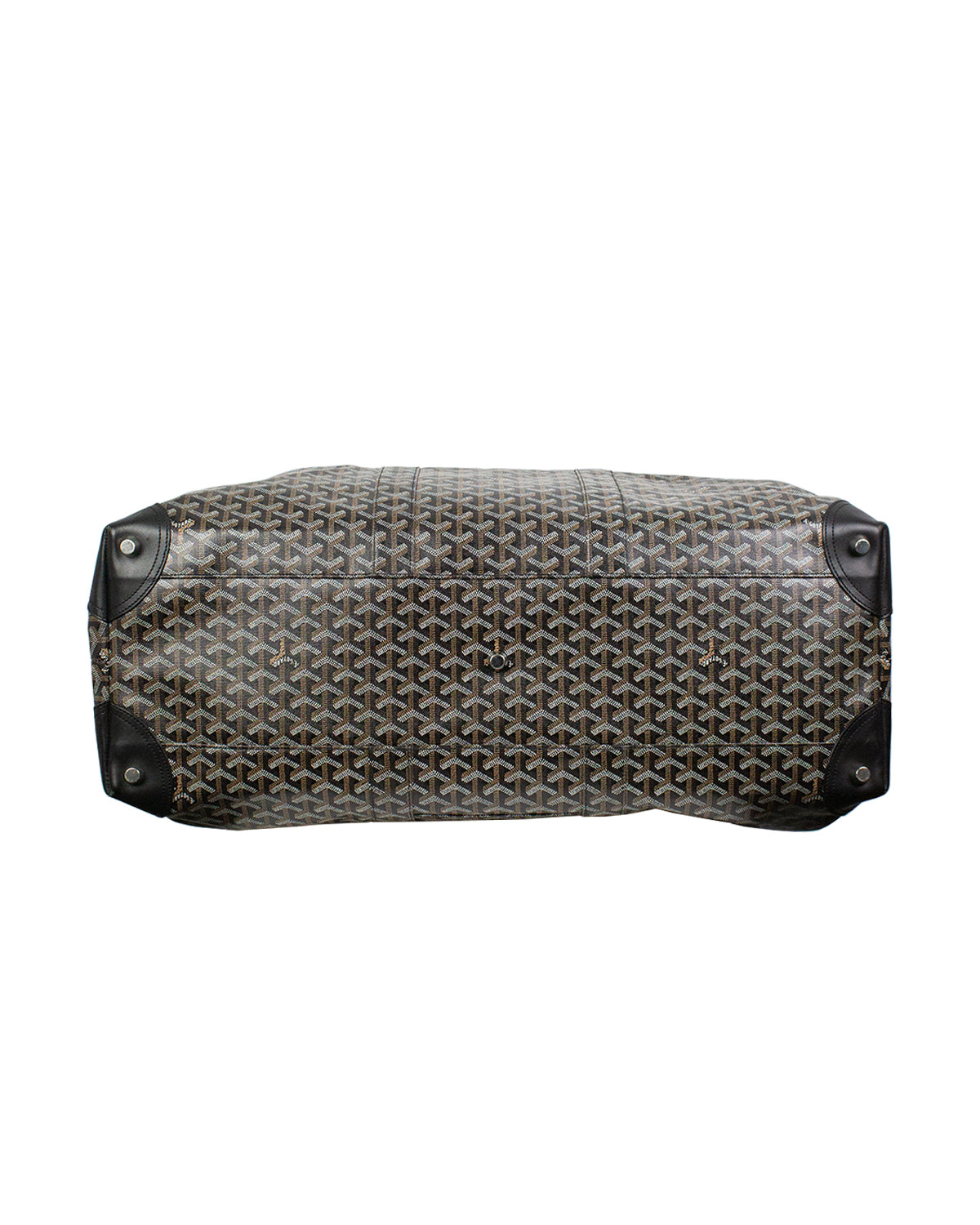 Goyard Boeing Goyardine 65 Black in Coated Canvas with Silver-tone - US