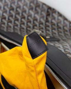 Goyard Black & Tan Goyardine Boeing 65 Duffle Bag by WP Diamonds