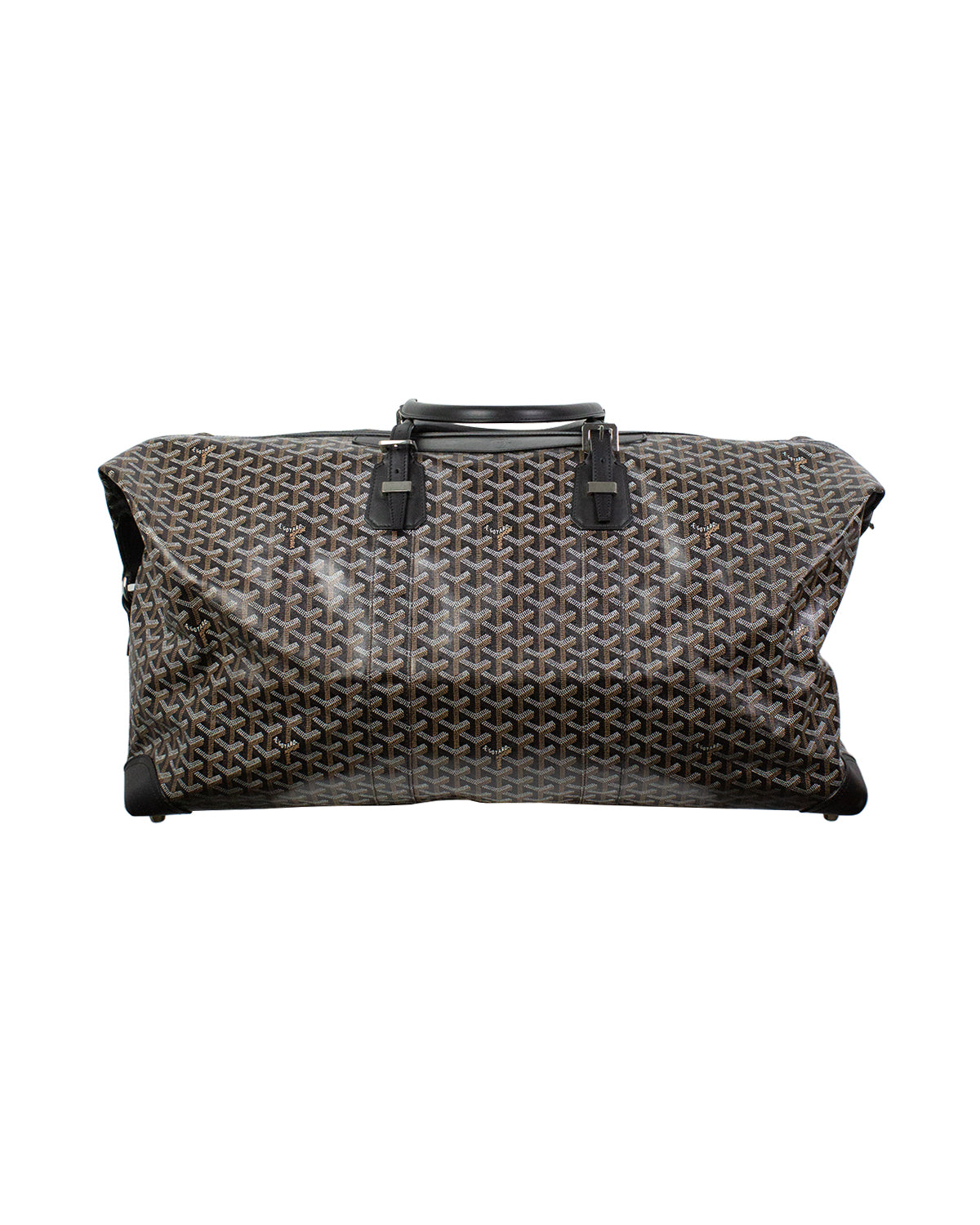 Goyard Goyardine Boeing 55 Black Monogram Duffle Bag