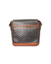 Load image into Gallery viewer, Goyard Grand Bleu MM Black and Brown Back