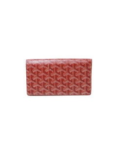 Goyard Richelieu Long Red Wallet 