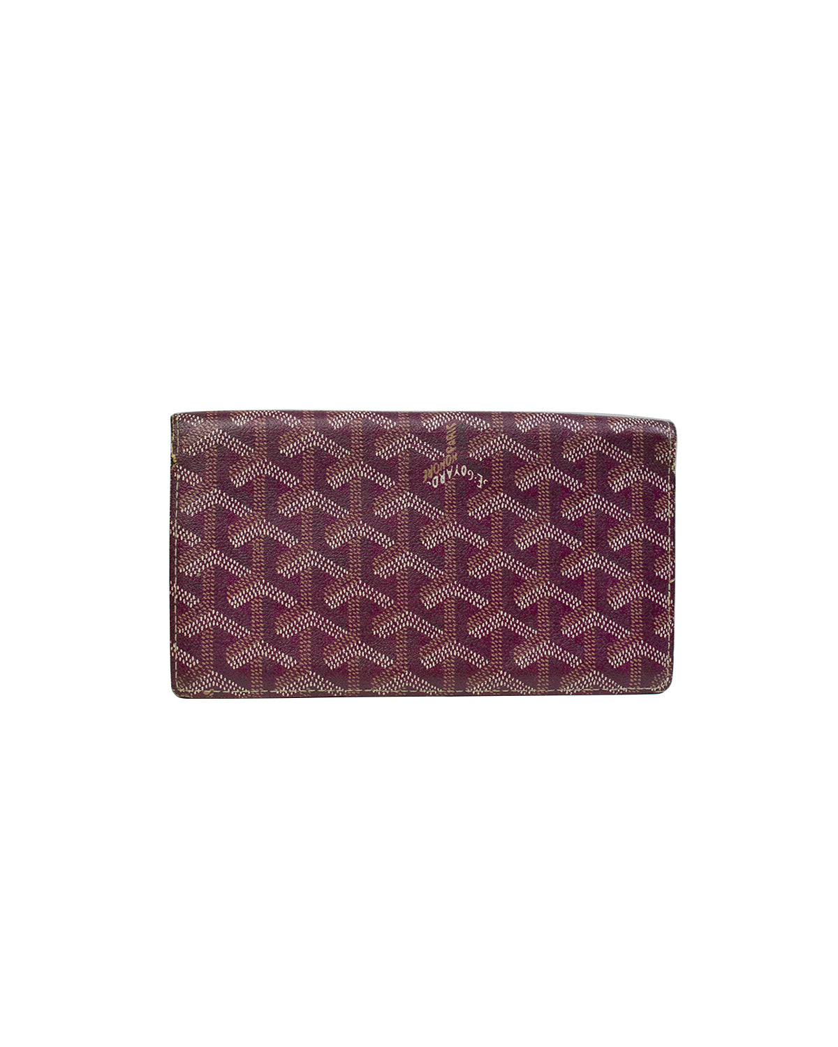 Goyard Richelieu Burgundy Long Wallet – eightonethree.