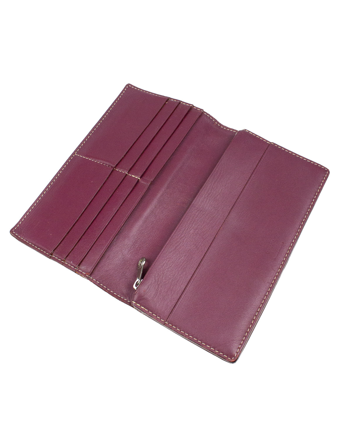 Leather purse Goyard Burgundy in Leather - 36484036