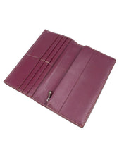 Load image into Gallery viewer, Goyard Richelieu Burgundy Long Wallet inside