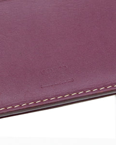 Goyard Richelieu Burgundy Long Wallet Brand Stamp