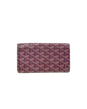 Load image into Gallery viewer, Goyard Richelieu Burgundy Long Wallet 