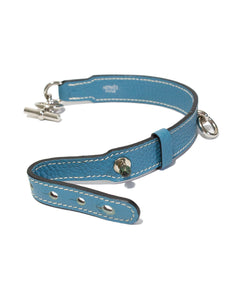Hermes Light Blue Dog Collar Details 