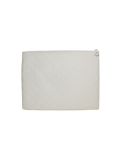Load image into Gallery viewer, Louis Vuitton A4 White Pouch By Virgil Abloh Back
