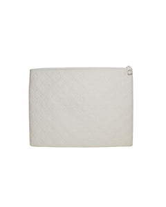 Louis Vuitton A4 White Pouch By Virgil Abloh Back