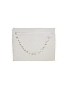 Louis Vuitton A4 White Pouch By Virgil Abloh 