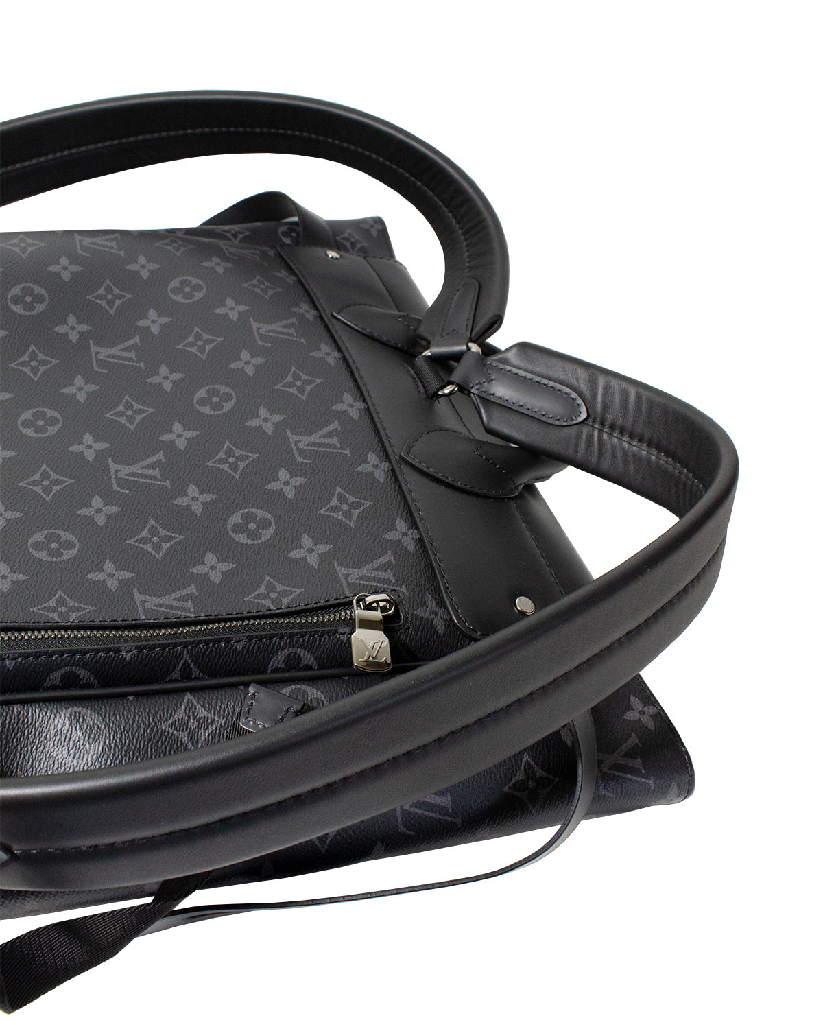 Louis Vuitton Monogram Eclipse Steamer Backpack - Black Backpacks