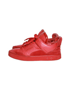 Louis Vuitton Kanye West Red Dons Size 7.5 Left