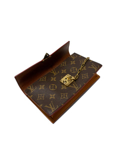 Louis Vuitton Monogram S Lock Belt Pouch By Virgil Abloh Open