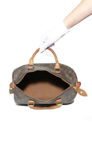 Vintage Louis Vuitton Speedy Handbag 30 V.I. 0951 Inside