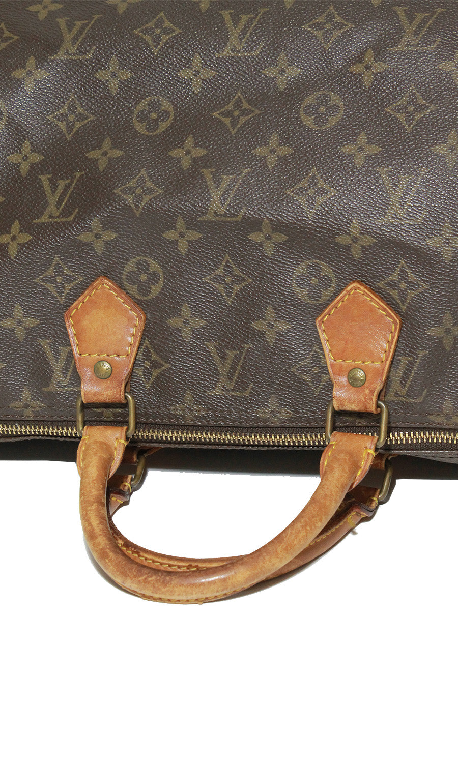 LOUIS VUITTON Speedy 40 Monogram Canvas Handbag