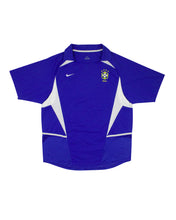 Load image into Gallery viewer, Nike Vintage Brazil World Cup Jersey away 2002 champions