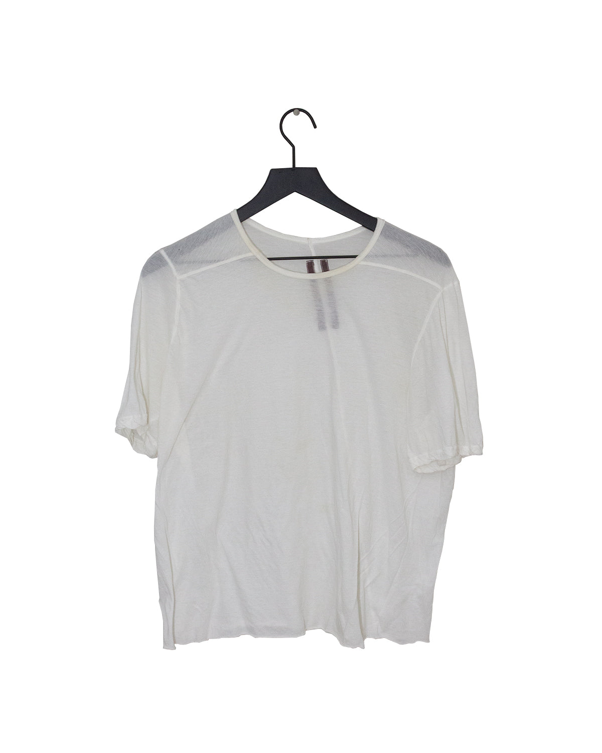  Rick Owens Dirty White T-Shirt 